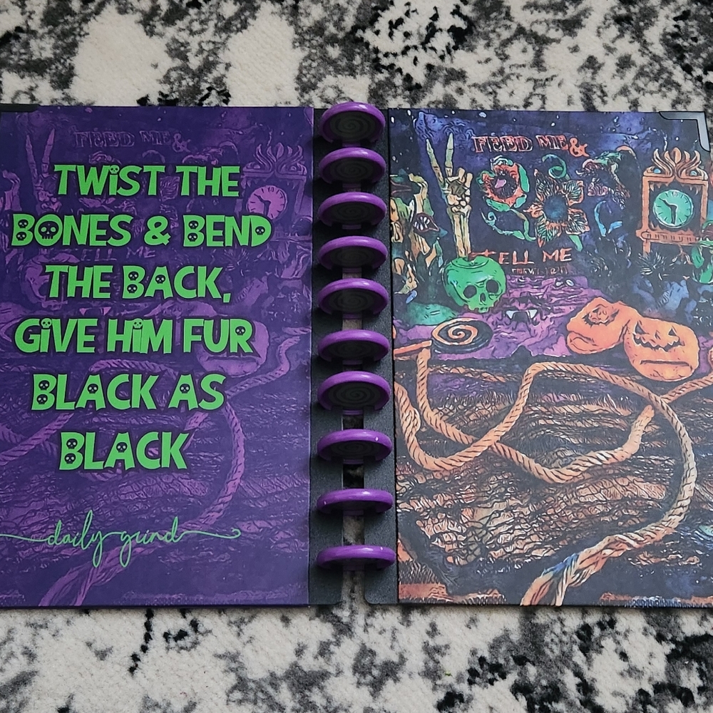 The Daily Grind Planner Halloween